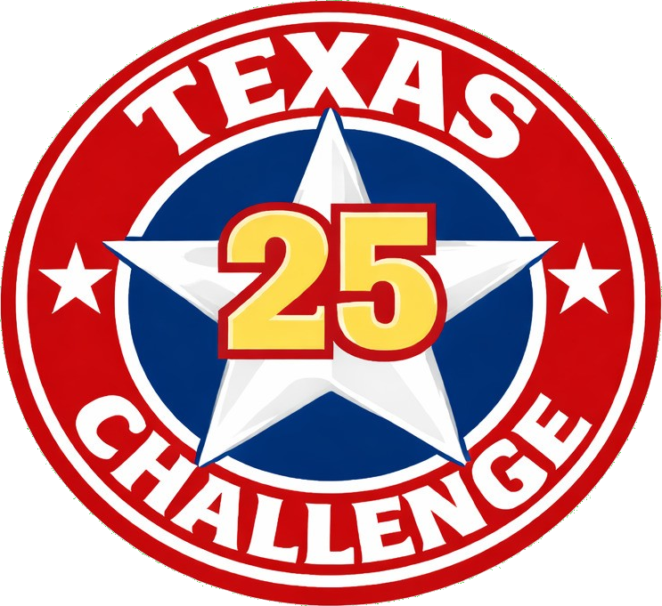 25 Years of Texas Challenge — Anniversary Project logo
